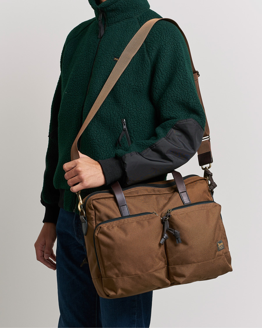 Herre | Avdelinger | Filson | Dryden Cordura Nylon Briefcase Whiskey