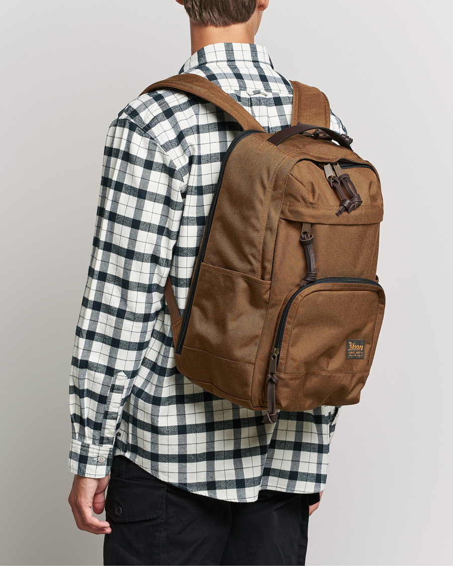 Herre | Filson Dryden Cordura Nylon Backpack Whiskey | Filson | Dryden Cordura Nylon Backpack Whiskey