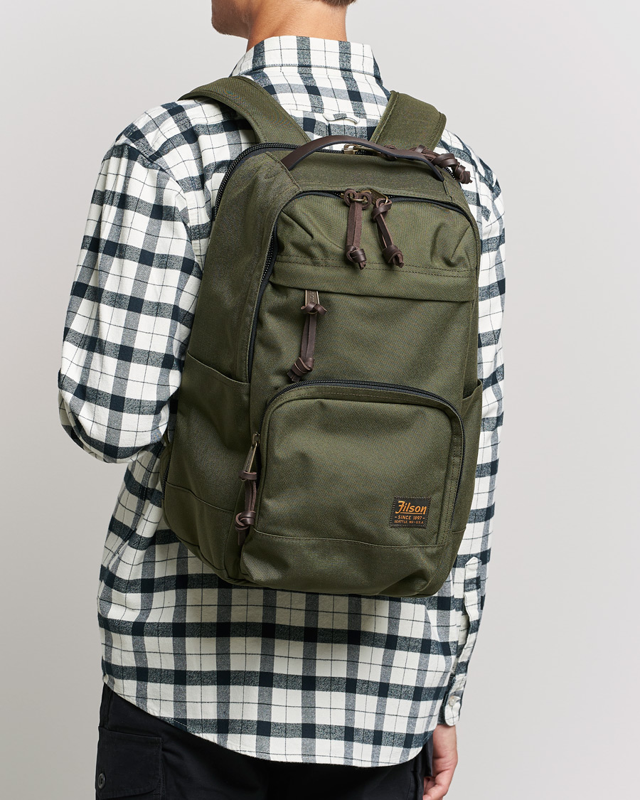 Herre | Avdelinger | Filson | Dryden Cordura Nylon Backpack Otter Green