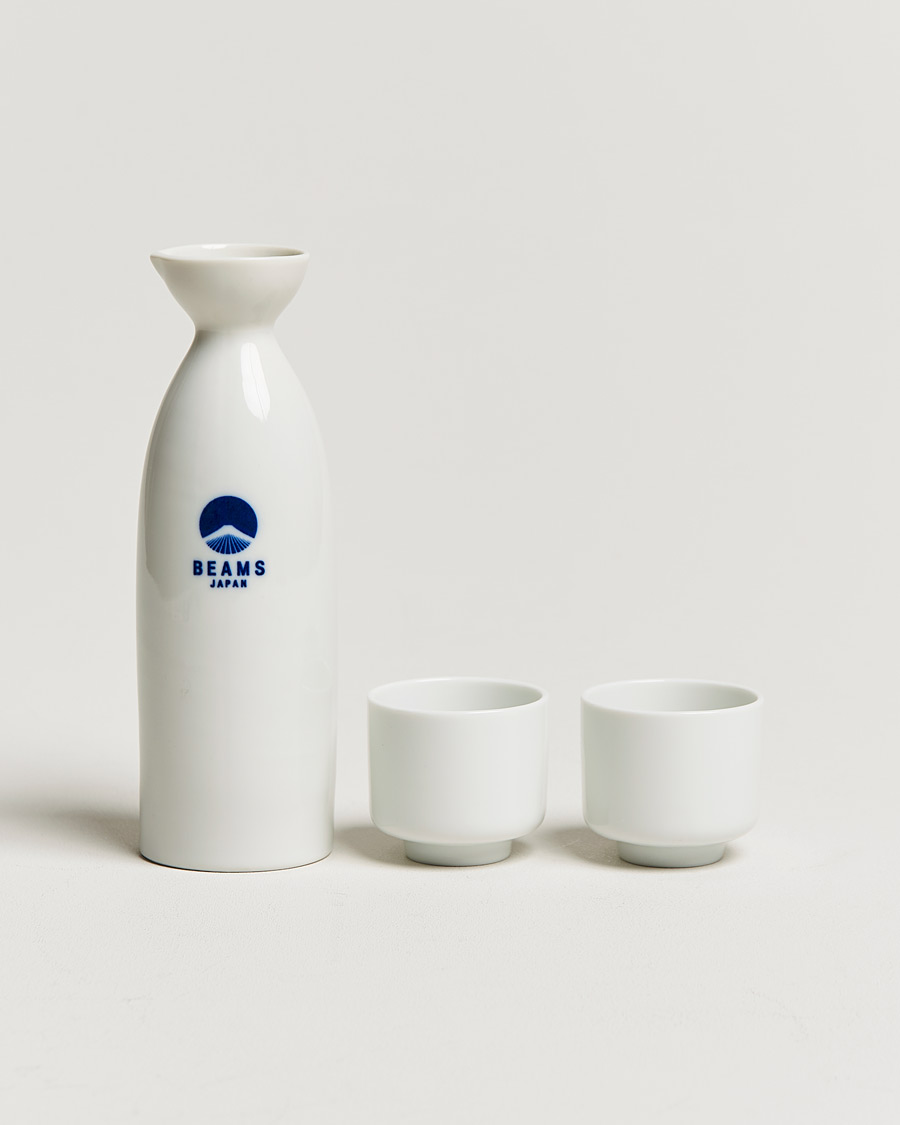 Herre |  | Beams Japan | Sake Bottle & Cup Set White