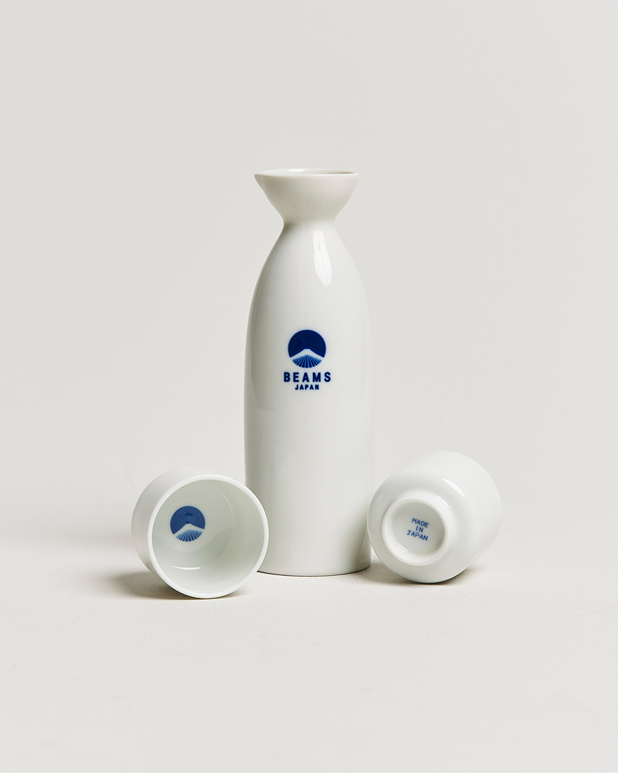Herre | Til hjemmet | Beams Japan | Sake Bottle & Cup Set White