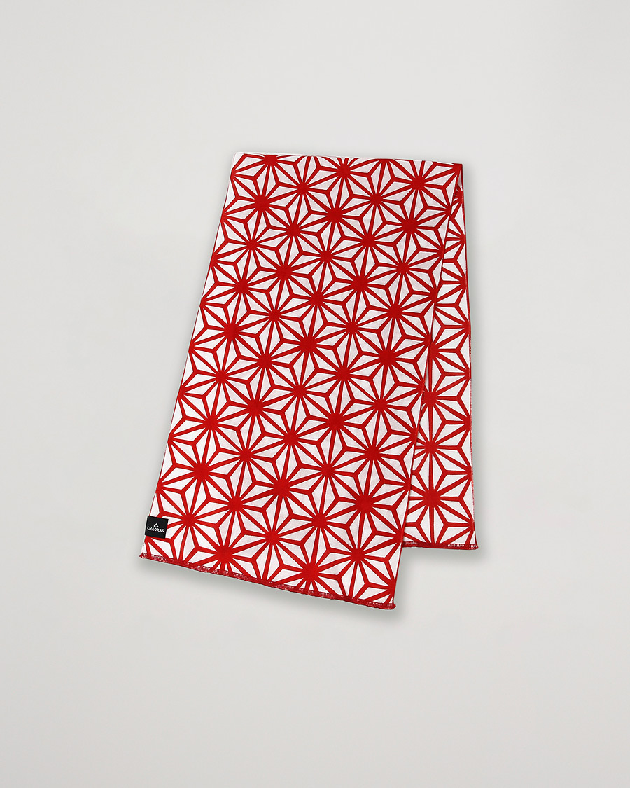 Herre | Beams Japan Chaoras Hand Towel White/Red | Beams Japan | Chaoras Hand Towel White/Red