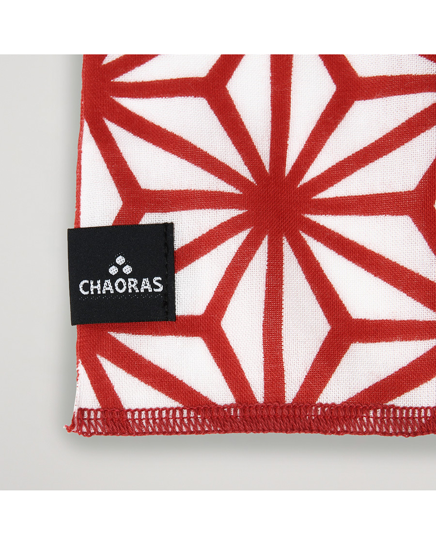 Herre | Beams Japan Chaoras Hand Towel White/Red | Beams Japan | Chaoras Hand Towel White/Red