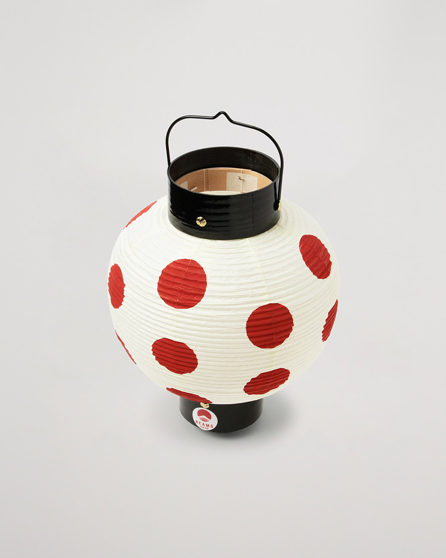 Men |  | Beams Japan | Polka Dot Paper Lantern Red