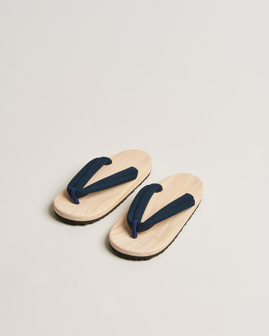 Herre | Sko | Beams Japan | Wooden Geta Sandals Navy