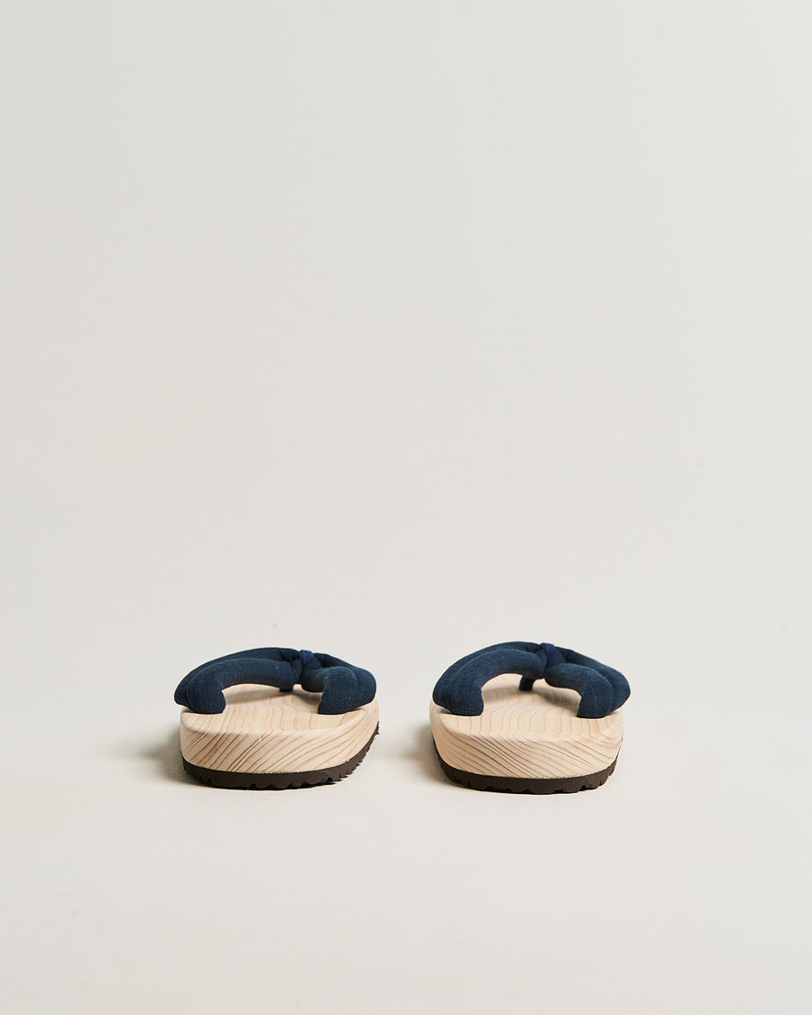 Herre | Sandaler og tøfler | Beams Japan | Wooden Geta Sandals Navy