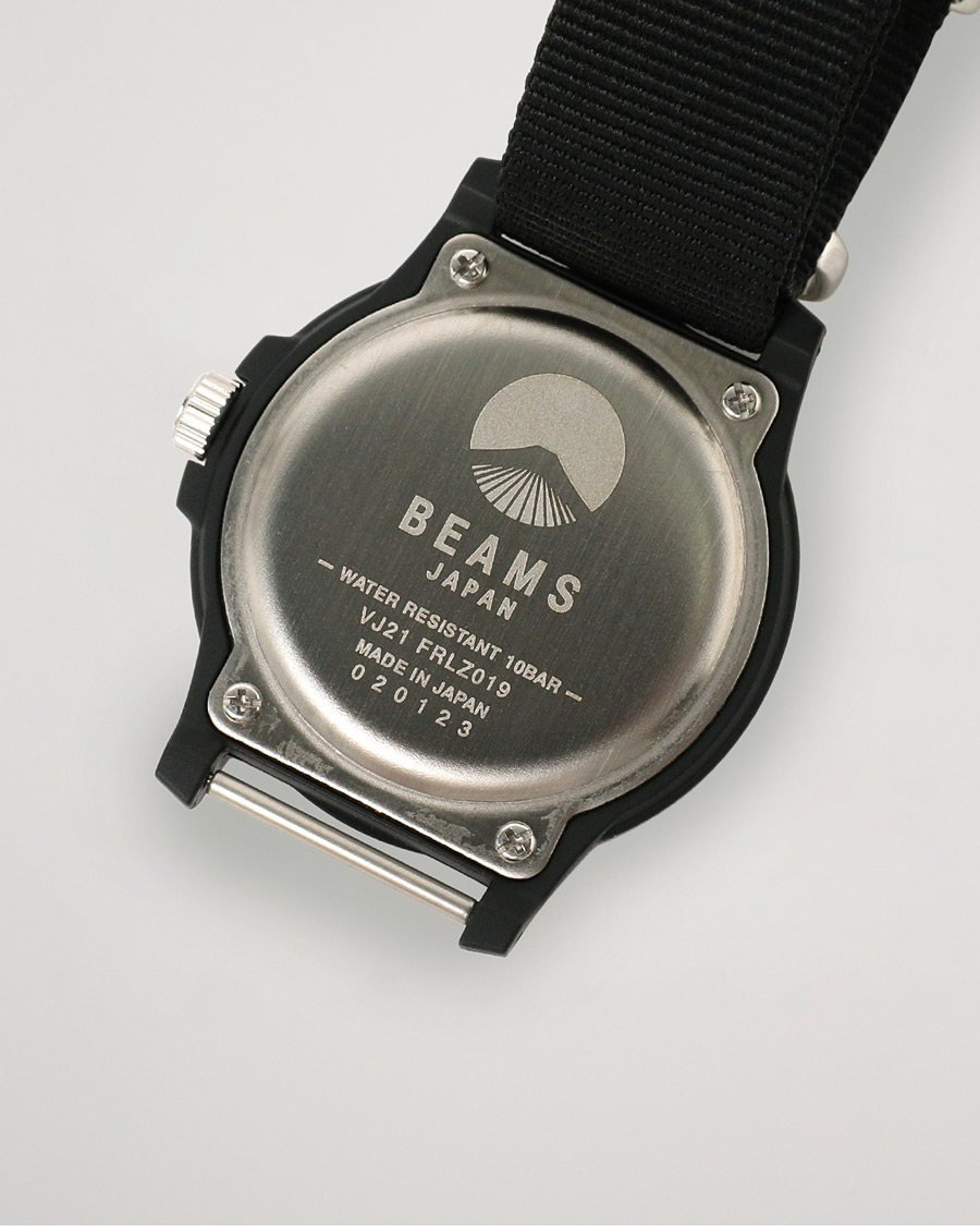 Herre | | Beams Japan | Kanji Wrist Watch Black