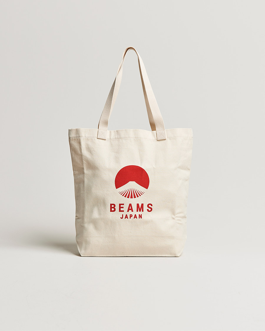 Herre | Beams Japan | Beams Japan | x Evergreen Works Tote Bag White/Red