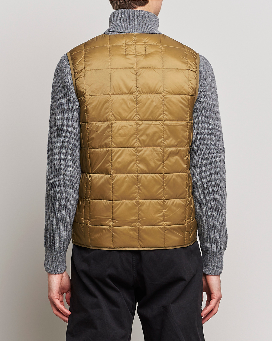 Herre | Jakker | TAION | V-Neck Lightweight Down Vest Beige