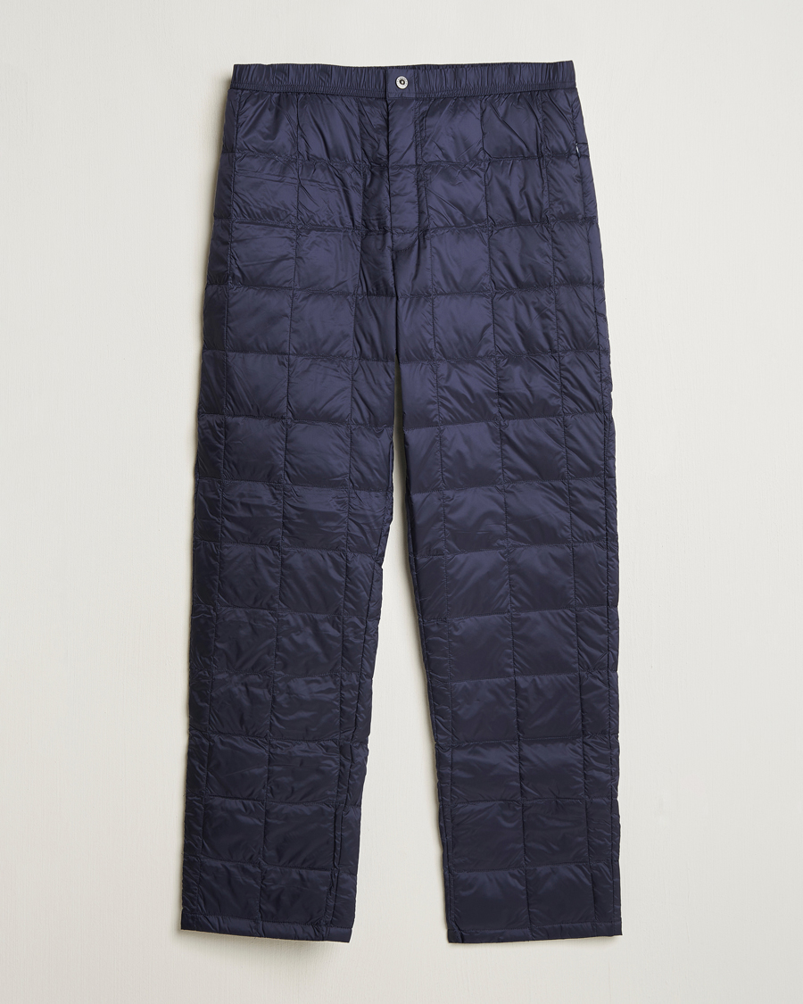 Herre | Bukser | TAION | Regular Straight Down Pants Navy