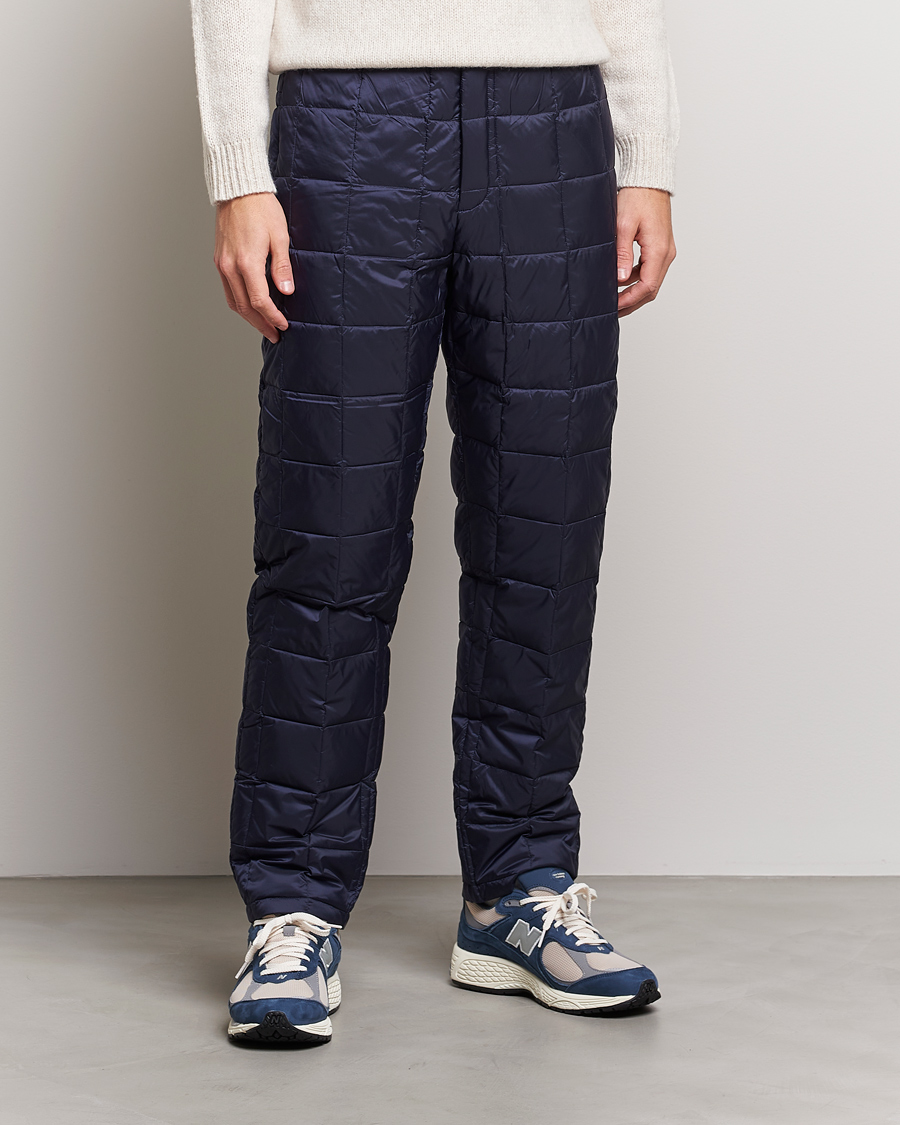 Herre |  | TAION | Regular Straight Down Pants Navy