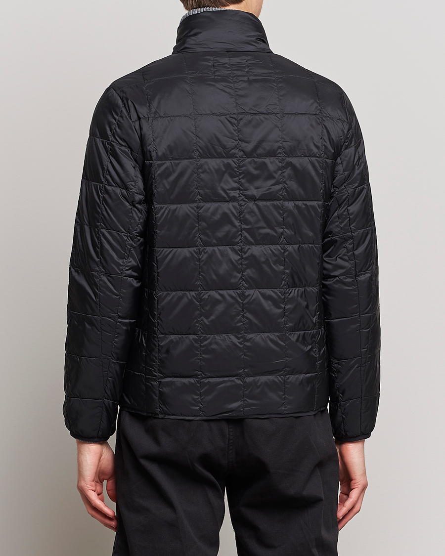 Herre | Jakker | TAION | High Neck Full Zip Lightweight Down Jacket Black