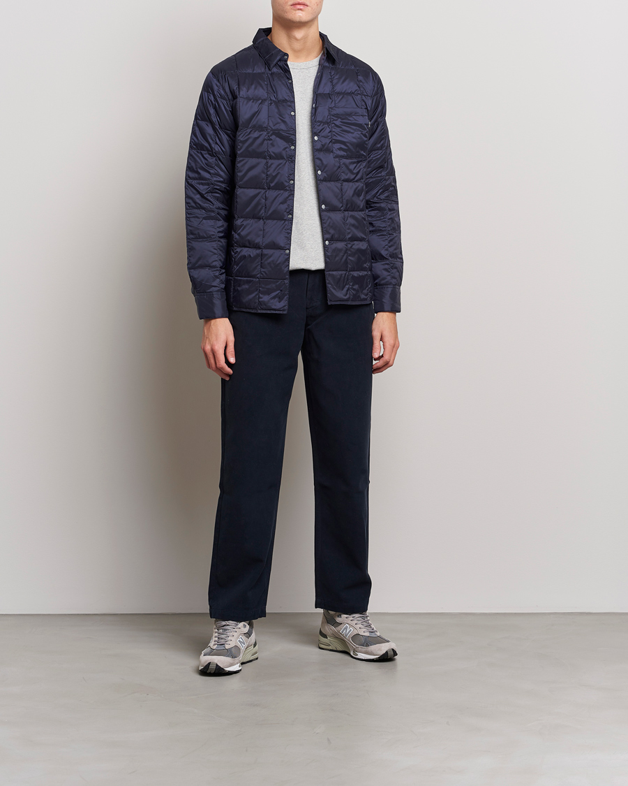 Herre | Skjorter | TAION | Lightweight Down Shirt Navy