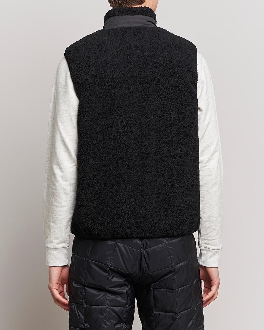 Herre | Jakker | TAION | Reversible Fleece Vest Black/Black