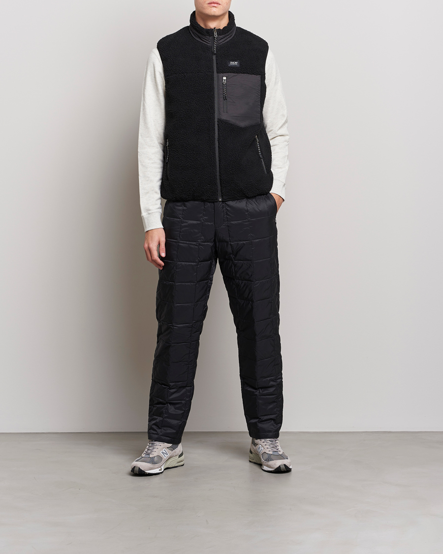 Herre | Jakker | TAION | Reversible Fleece Vest Black/Black