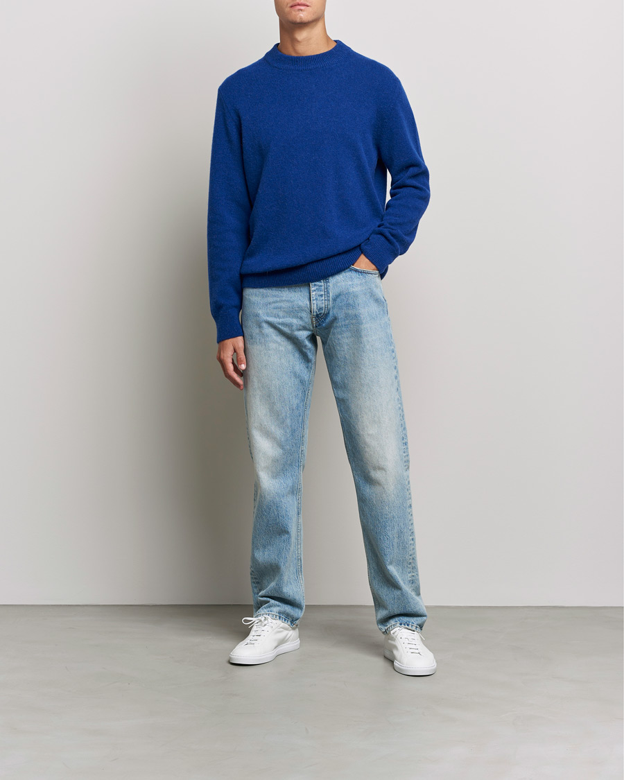 Herre | Gensere | Sunflower | Moon Alpaca Sweater Electric Blue