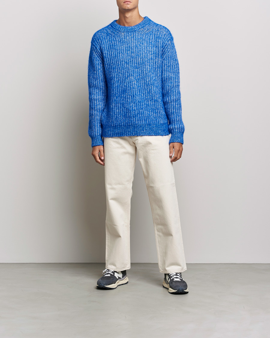 Herre | Gensere | Sunflower | Field Sweater Electric Blue