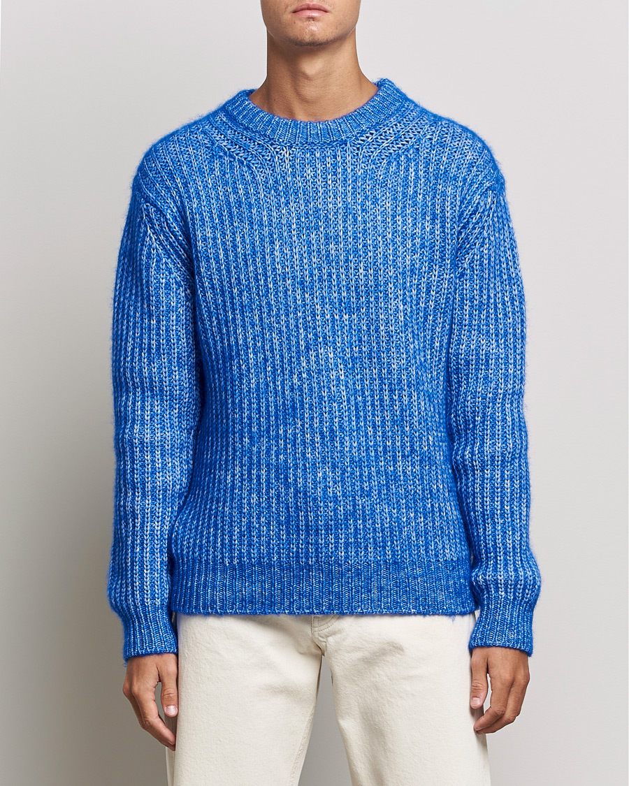 Herre | Gensere | Sunflower | Field Sweater Electric Blue