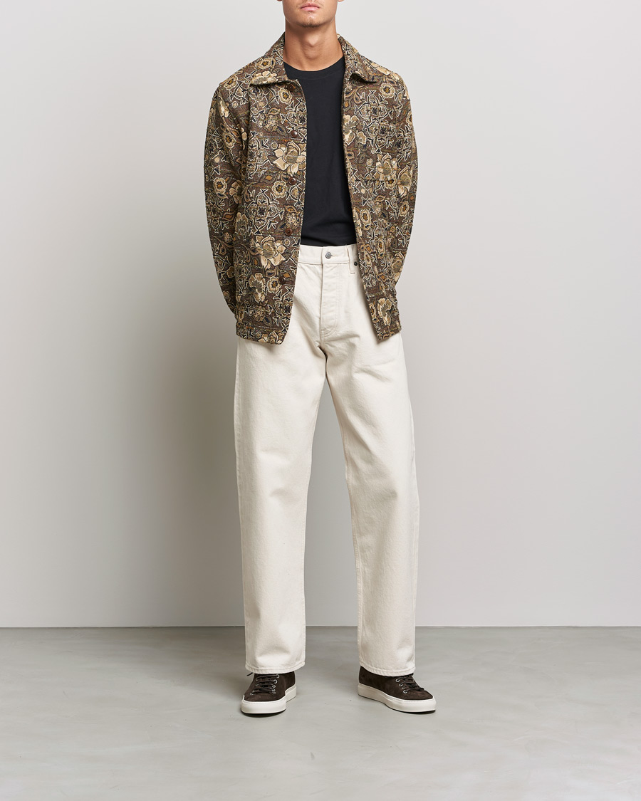 Herre | Jakker | Sunflower | Jacquard Flower Jacket Brown
