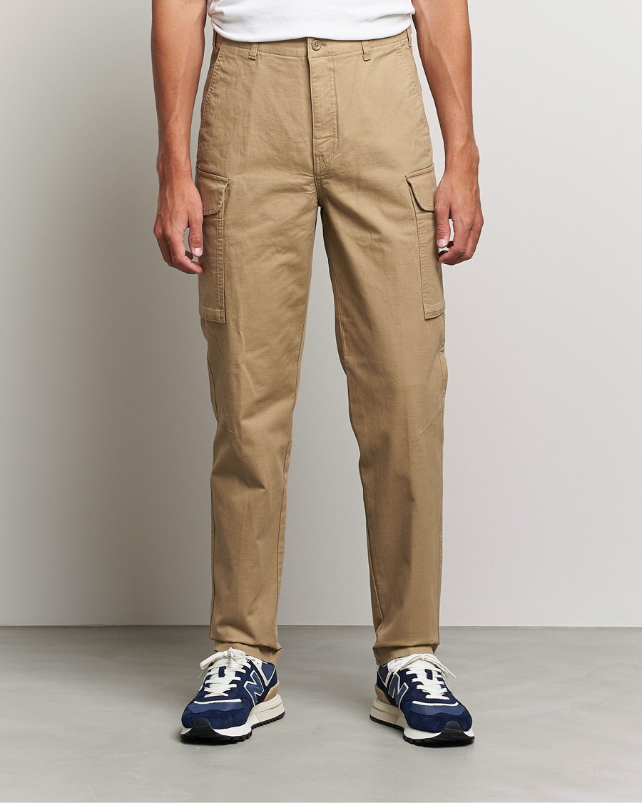 Herre | Dockers | Dockers | Tapered Cotton Cargo Pant Harvest Gold