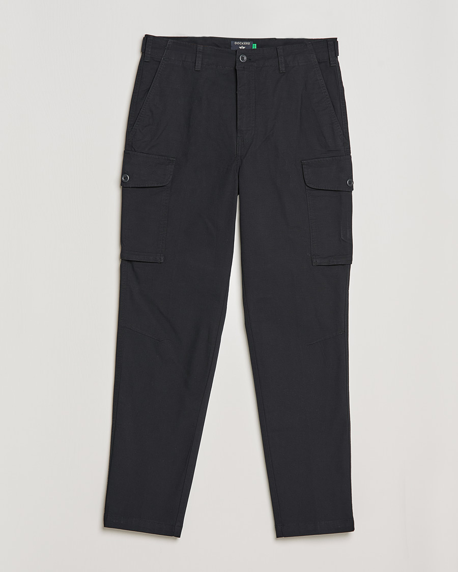 Herre | Bukser | Dockers | Tapered Cotton Cargo Pant Black