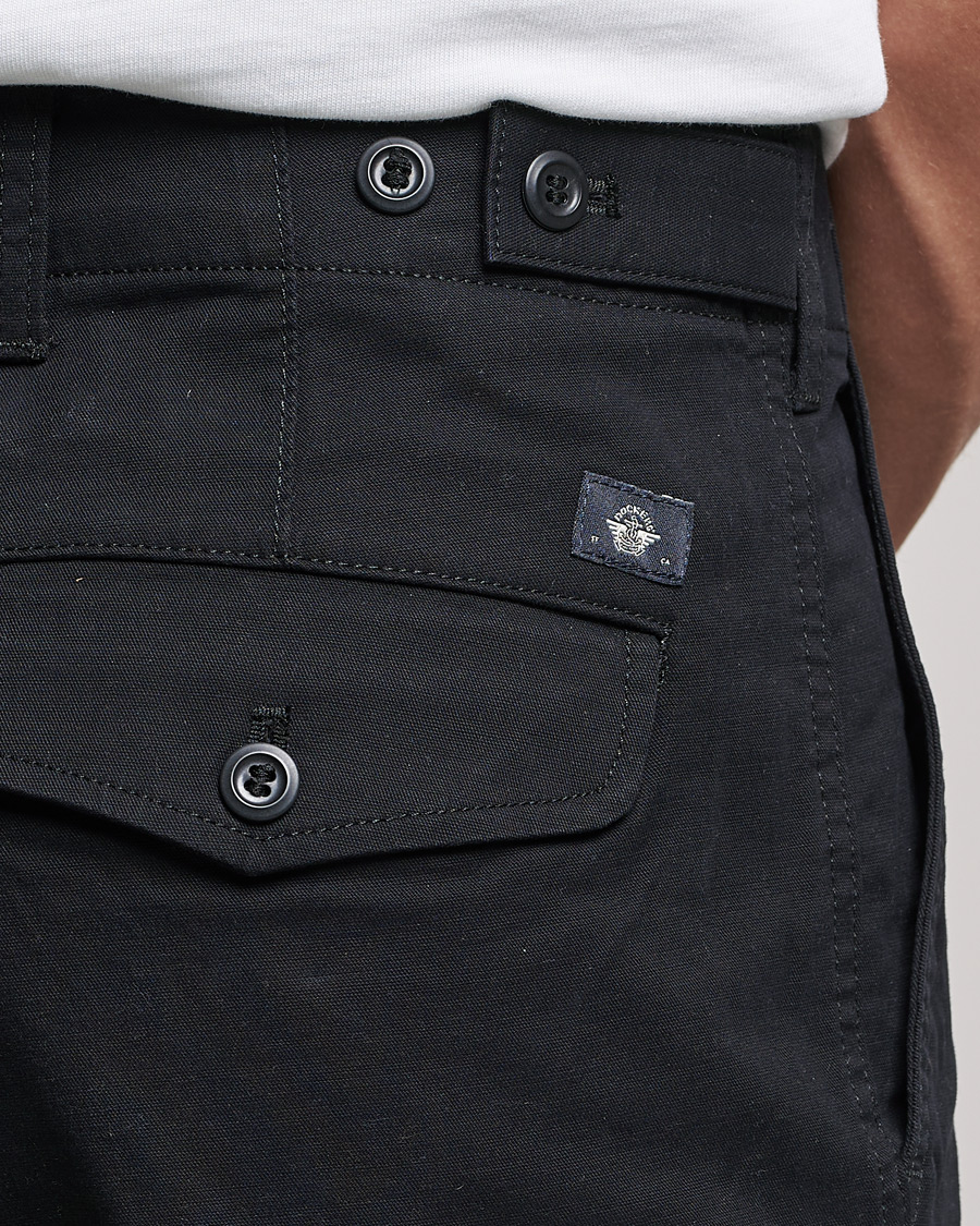 Herre | Bukser | Dockers | Tapered Cotton Cargo Pant Black