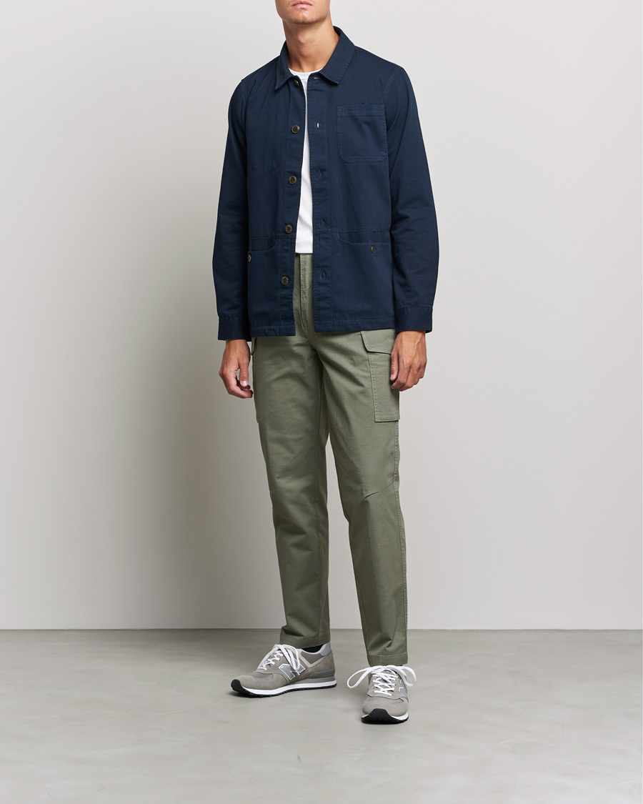 Herre | Bukser | Dockers | Tapered Cotton Cargo Pant Olive