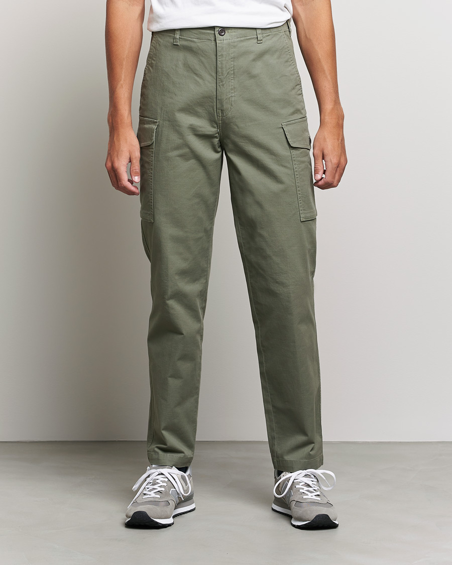 Herre | Bukser | Dockers | Tapered Cotton Cargo Pant Olive