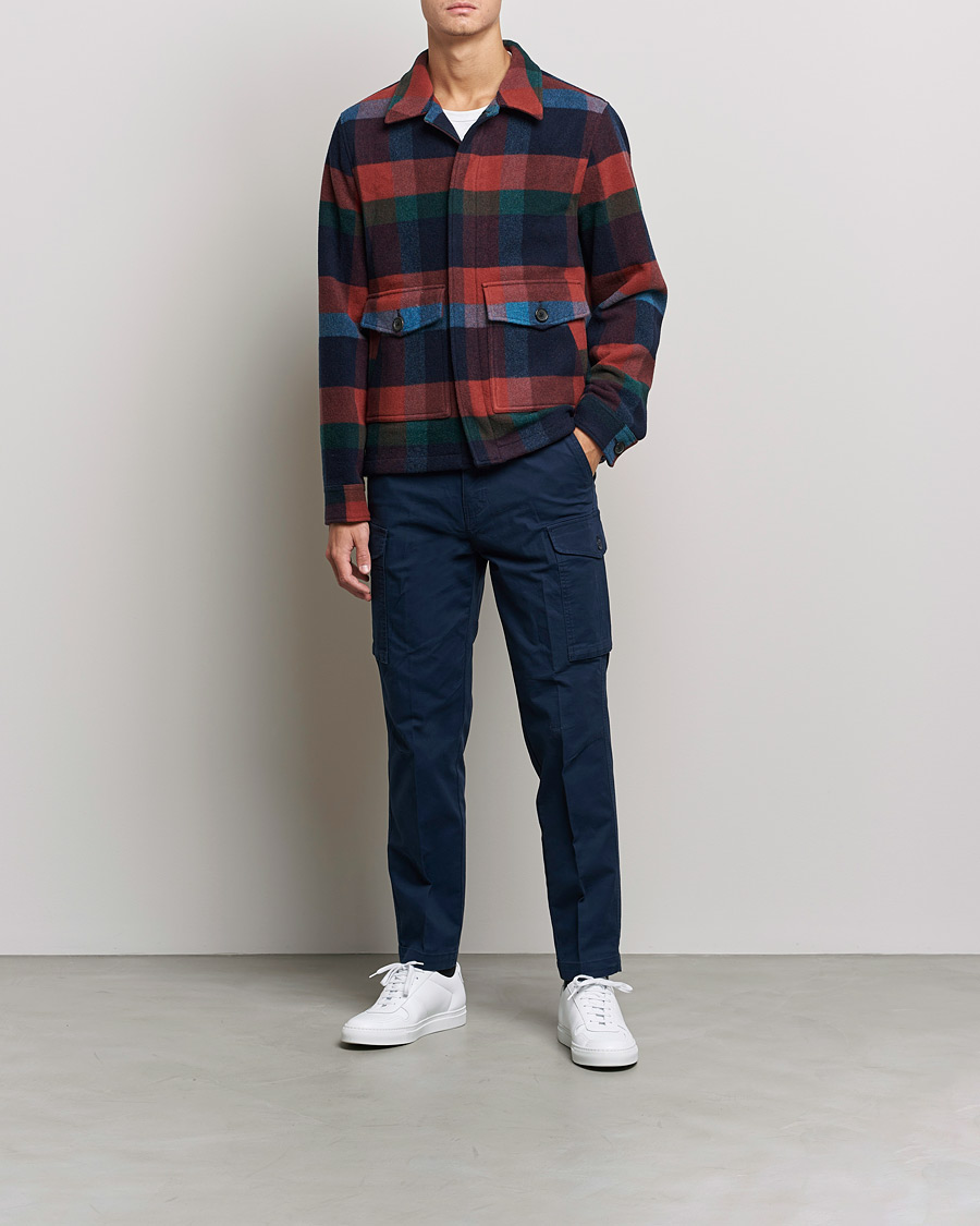 Herre | Bukser | Dockers | Tapered Cotton Cargo Pant Navy