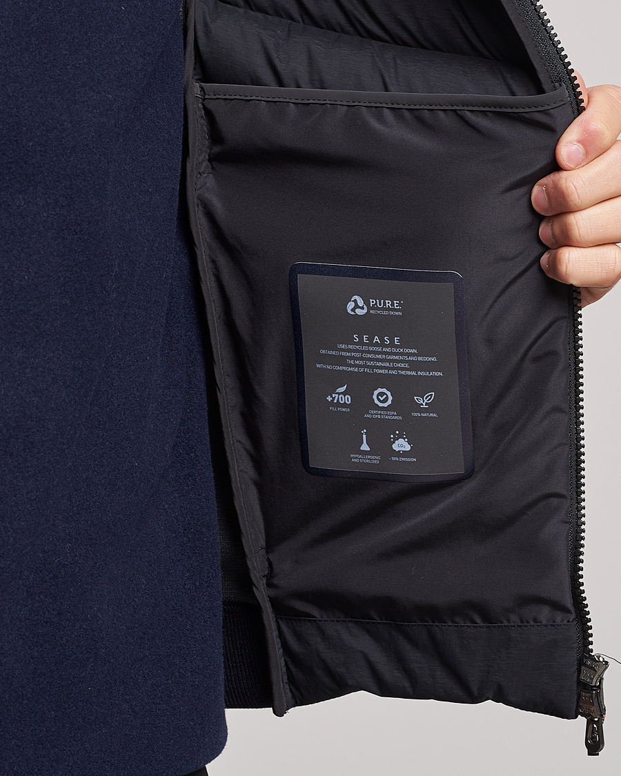 Herre | Jakker | SEASE | Warmer Down Vest Caviar