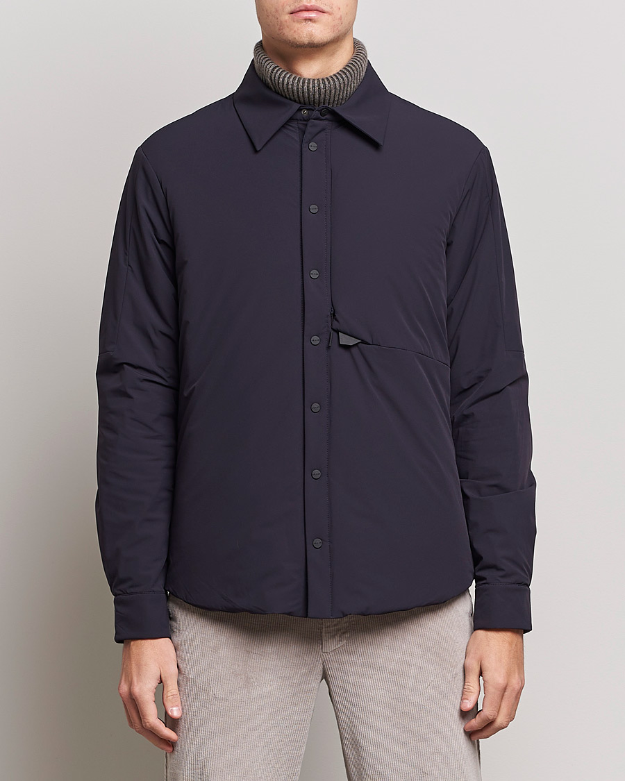 Herre | Jakker | SEASE | Gate Padded Overshirt Navy