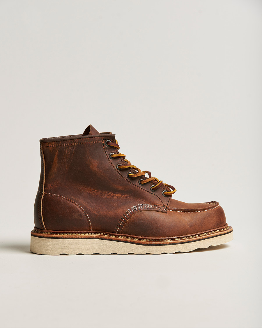 Herre | Støvler | Red Wing Shoes | Moc Toe Boot Copper Rough/Though Leather