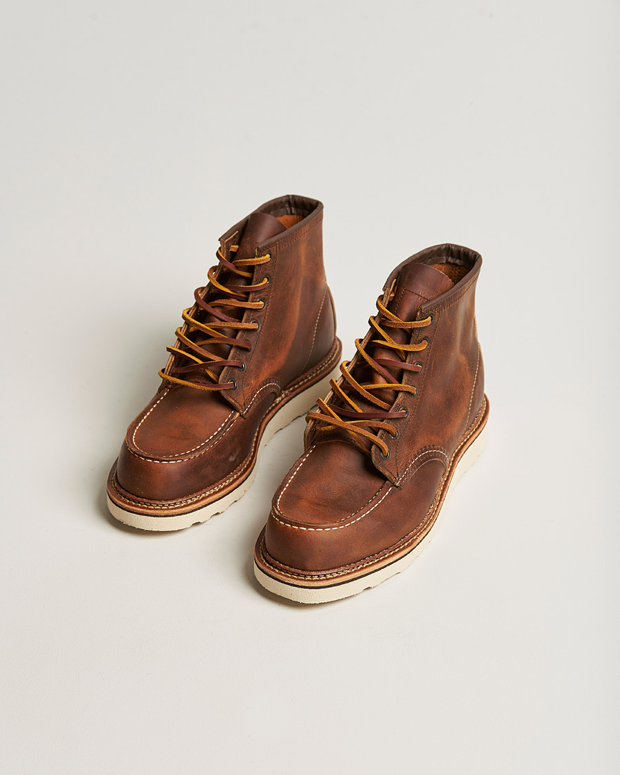 Herre | Støvler | Red Wing Shoes | Moc Toe Boot Copper Rough/Though Leather