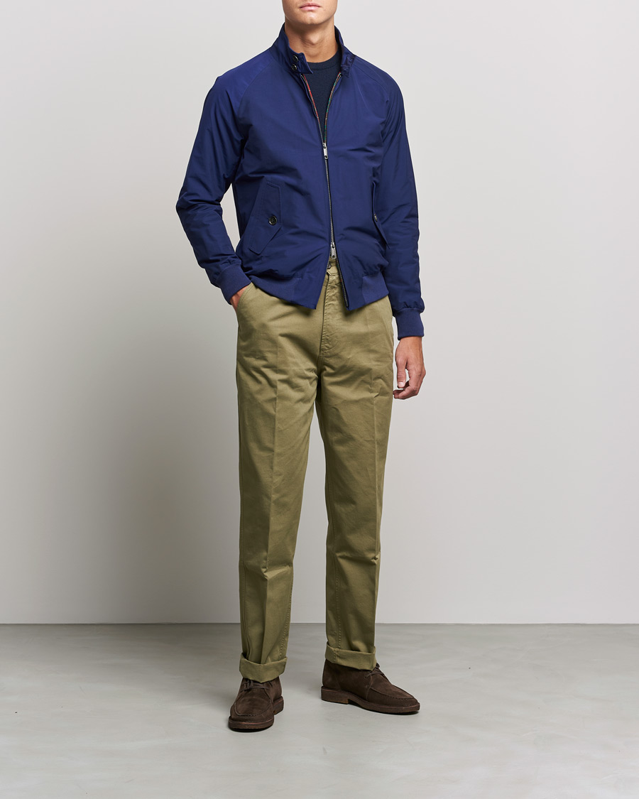 Herre | Jakker | Baracuta | G9 Original Harrington Jacket Indigo