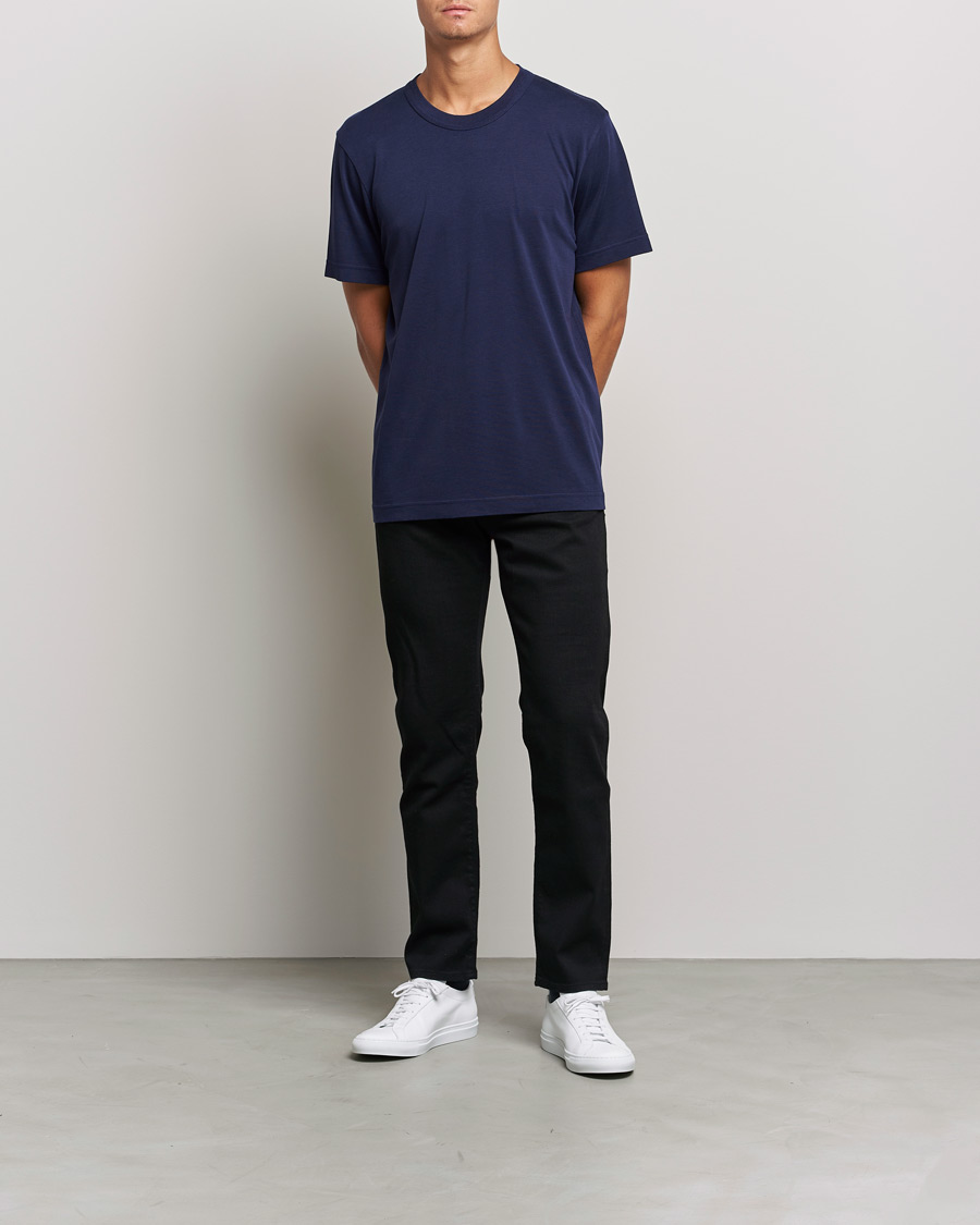 Herre | T-Shirts | CDLP | Heavyweight T-Shirt Navy