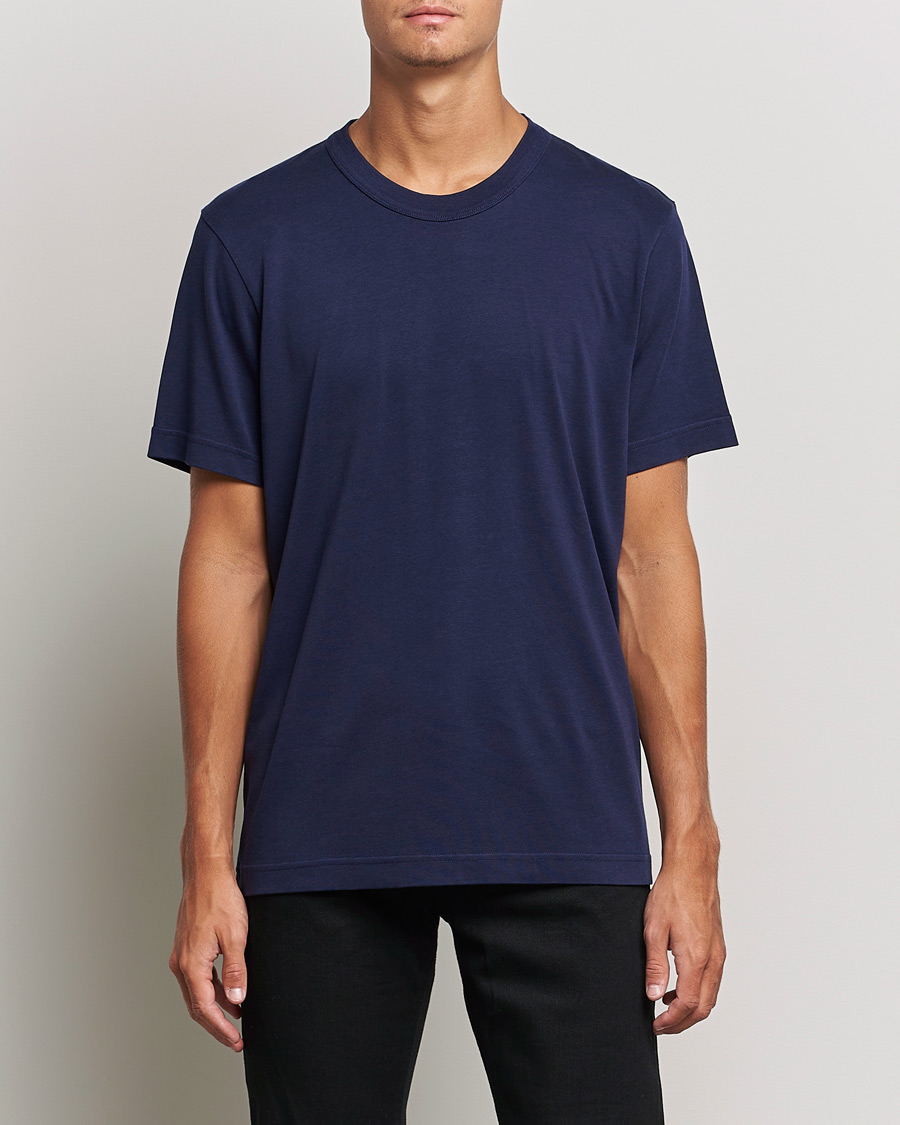 Herre | Kortermede t-shirts | CDLP | Heavyweight T-Shirt Navy