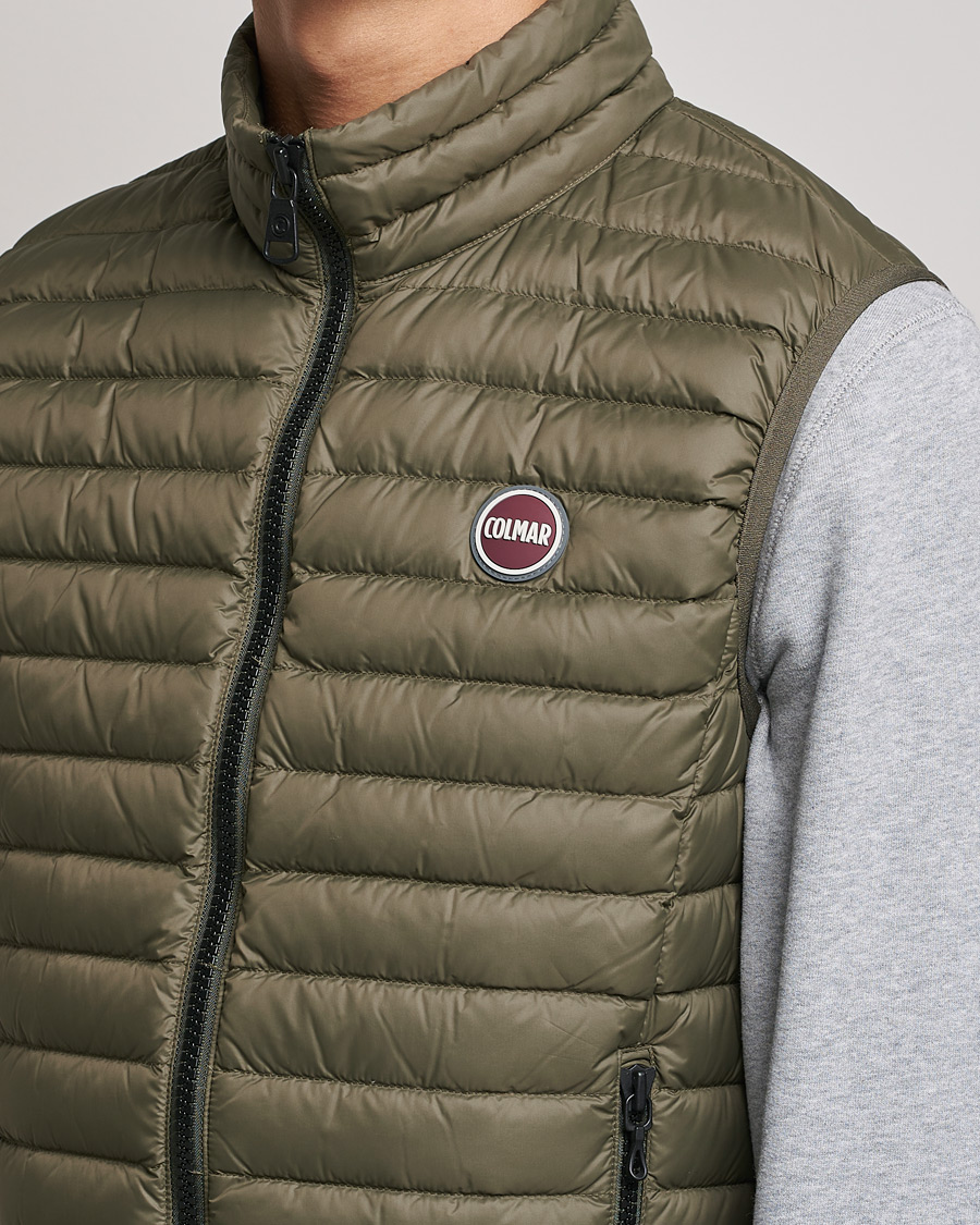 Herre | Jakker | Colmar | Repunk Lightweight Down Vest Bush