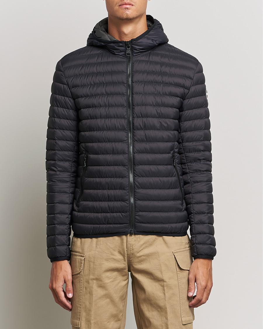 Herre | Jakker | Colmar | Repunk Lightweight Down Hooded Jacket Black