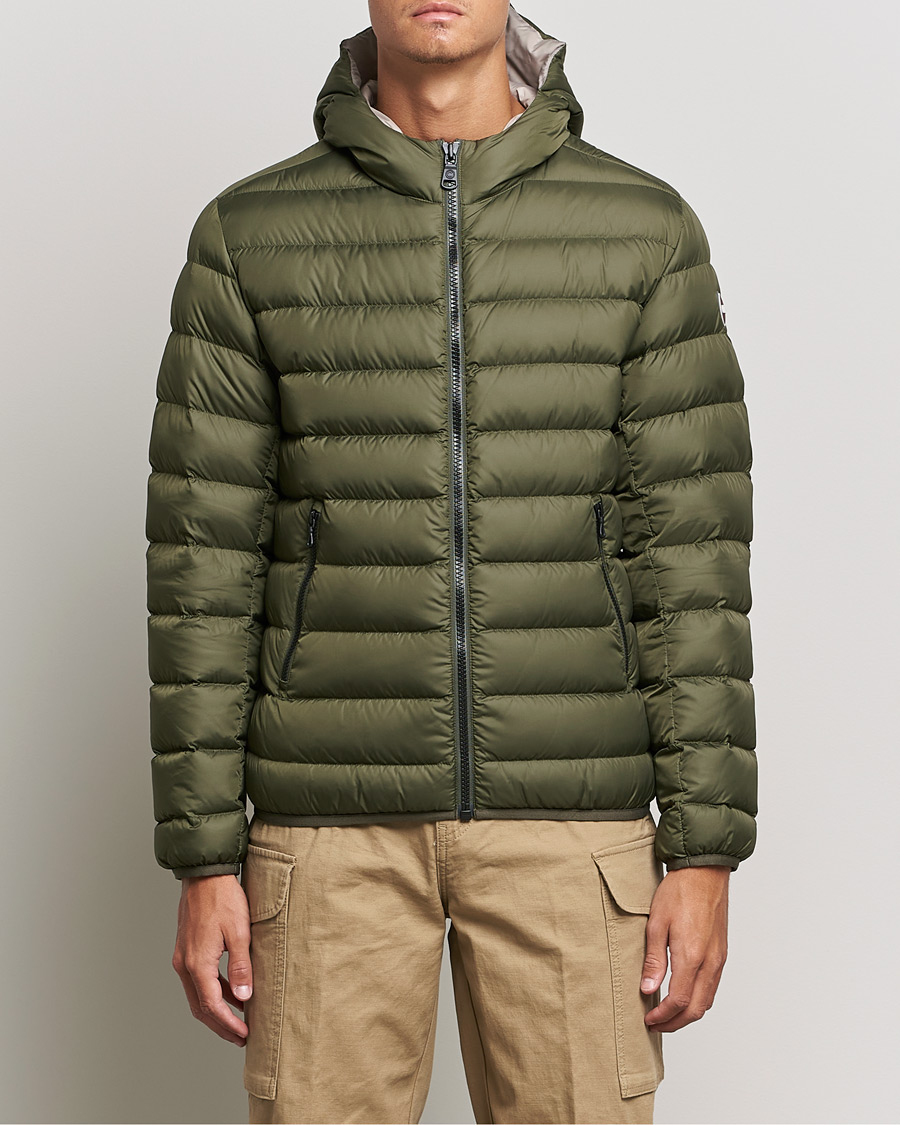 Herre | | Colmar | Concrete Down Hooded Jacket Bush
