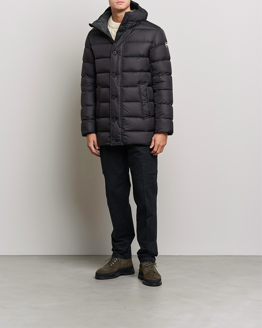 Herre | Jakker | Colmar | Concrete Mid Down Parka Black