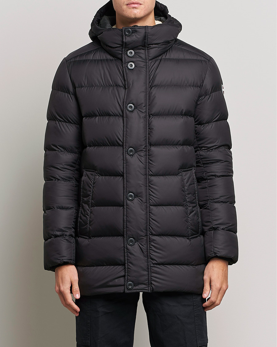 Herre | Jakker | Colmar | Concrete Mid Down Parka Black