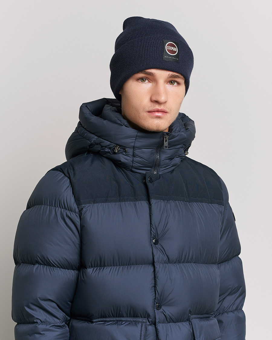 Herre | Colmar Cotton Beanie Navy | Colmar | Cotton Beanie Navy