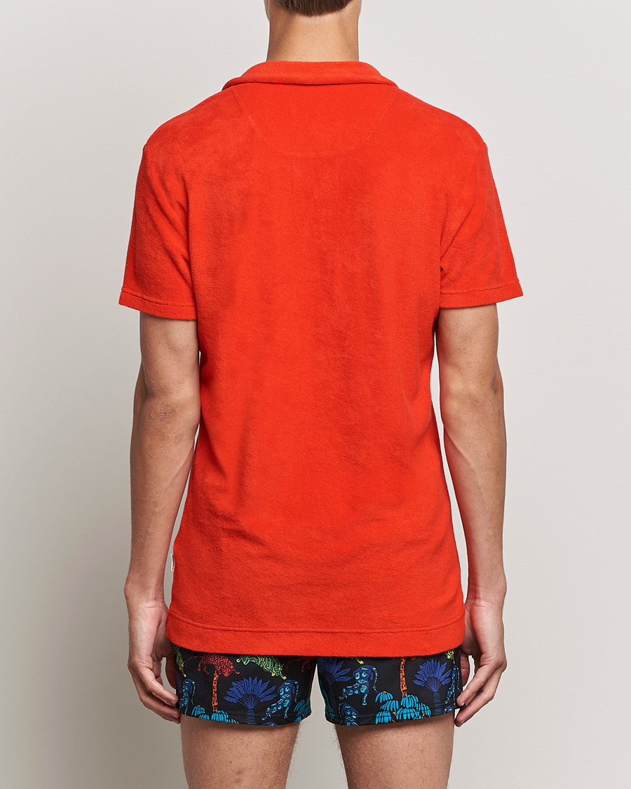 Herre | Pikéer | Orlebar Brown | Terry Polo Summer Red