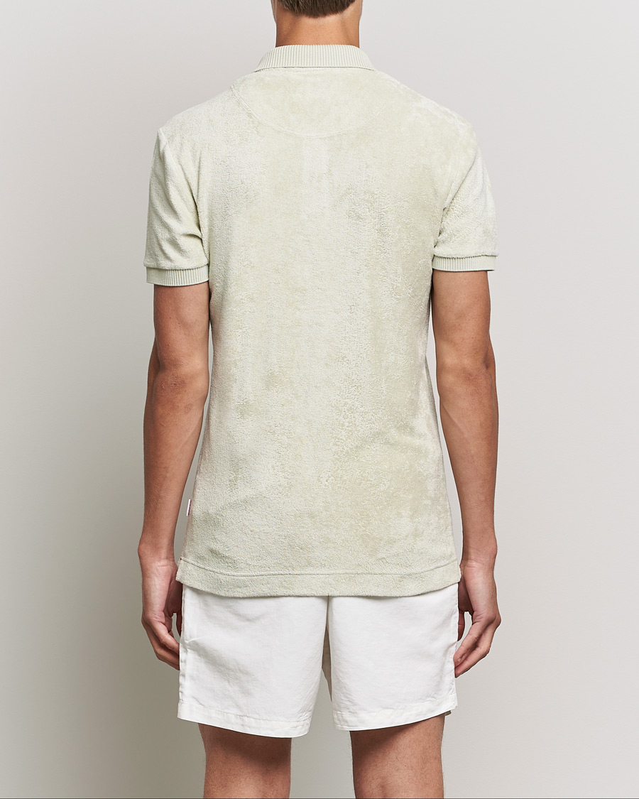 Herre | Pikéer | Orlebar Brown | Jarrett Towelling Polo Parched Green