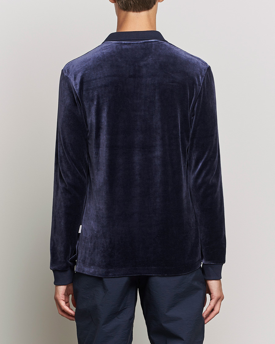 Herre | Gensere | Orlebar Brown | Bouvet Cotton/Modal Polo Night Iris