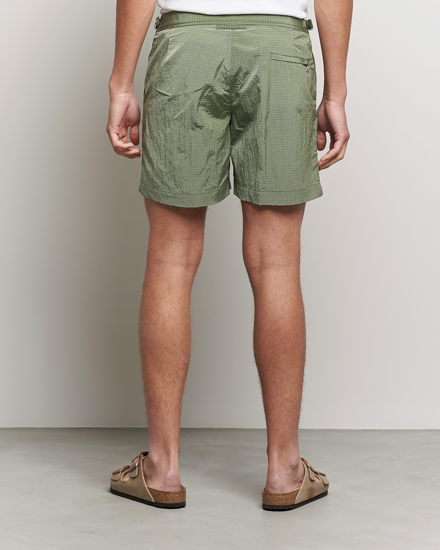 Herre | Badeshorts | Orlebar Brown | Bulldog Ripstop Swim Shorts Parachute Green