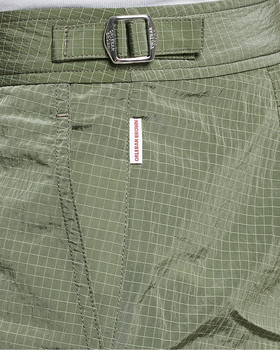 Herre | Badeshorts | Orlebar Brown | Bulldog Ripstop Swim Shorts Parachute Green