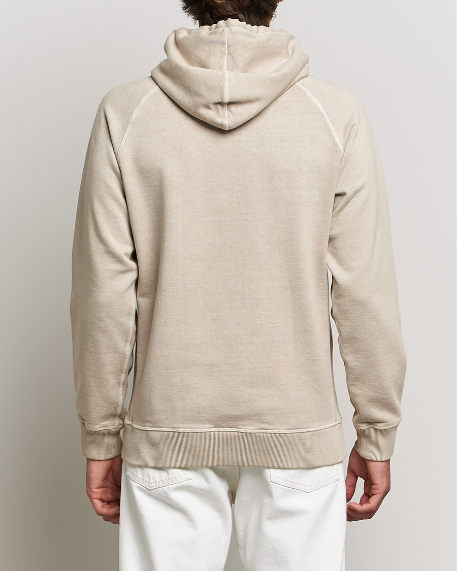 Herre | Gensere | Orlebar Brown | Francis Garment Dyed Cotton Hood Parched Green