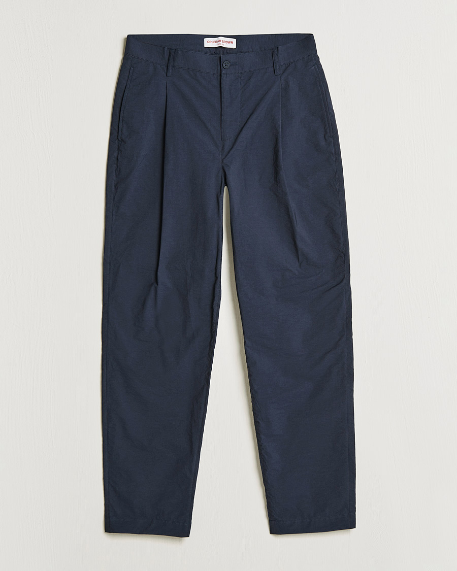 Herre | Bukser | Orlebar Brown | Dunmore Cotton Trousers Night Iris
