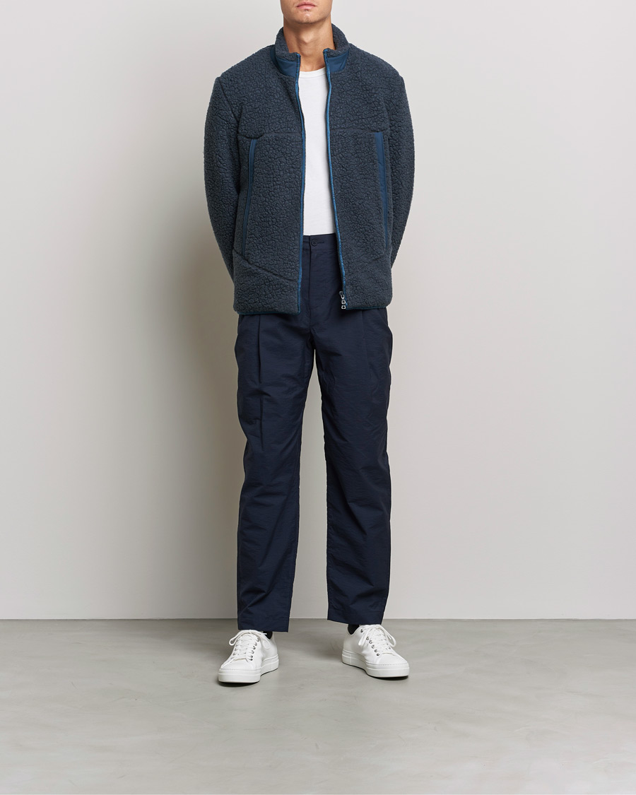 Herre | Bukser | Orlebar Brown | Dunmore Cotton Trousers Night Iris